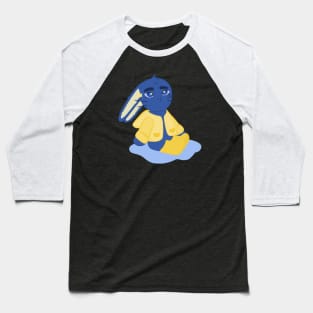 River Bunny sitting in a puddle Baseball T-Shirt